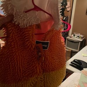 Brand new candy corn halloween costume